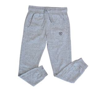 CAMPUS CREW Men’s Gray ‘Faith Lutheran’ Tie Waist Sweatpants with Pockets